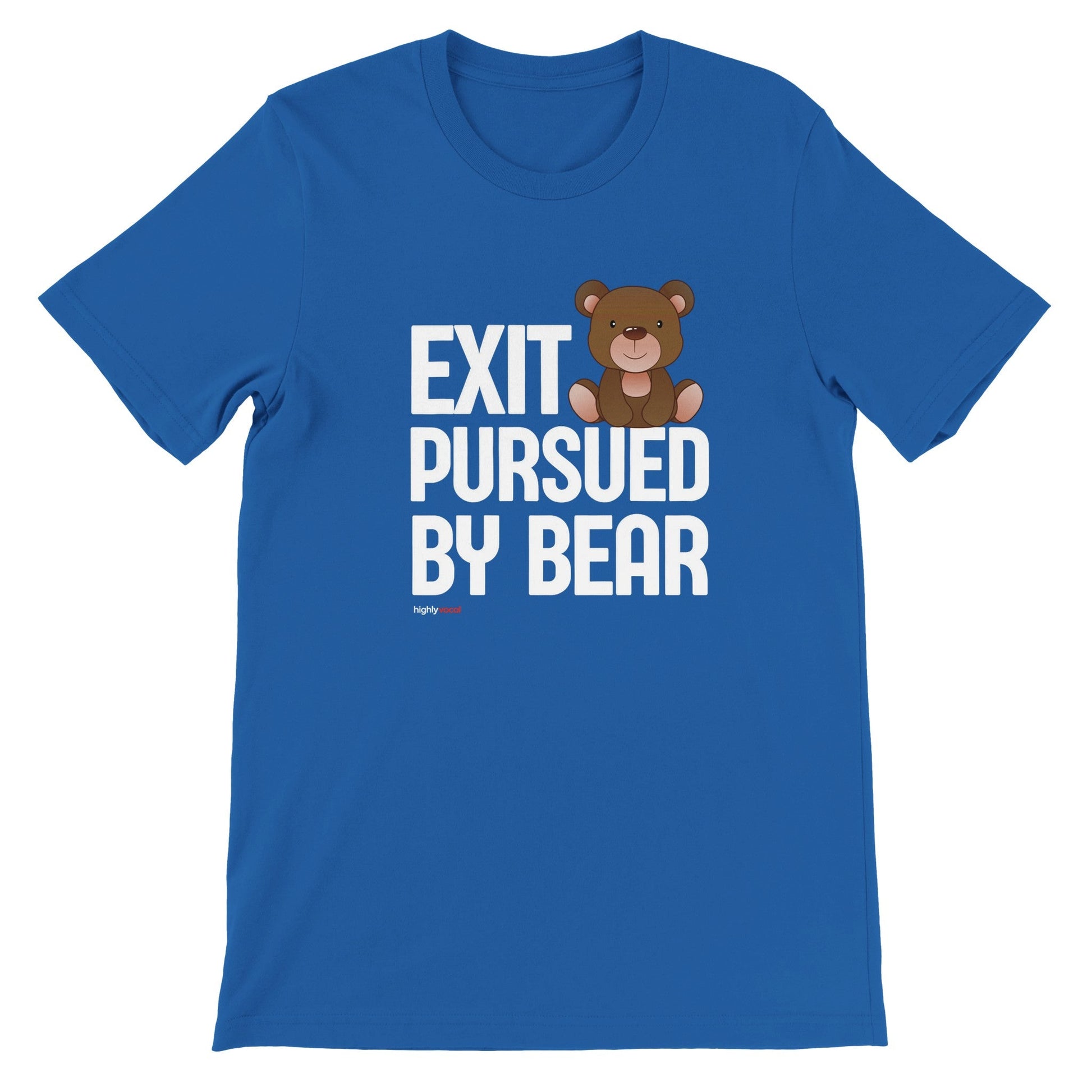 Shakespeare Exit Pursued By Bear T - Shirt for Theatre Lovers - Highly Vocal