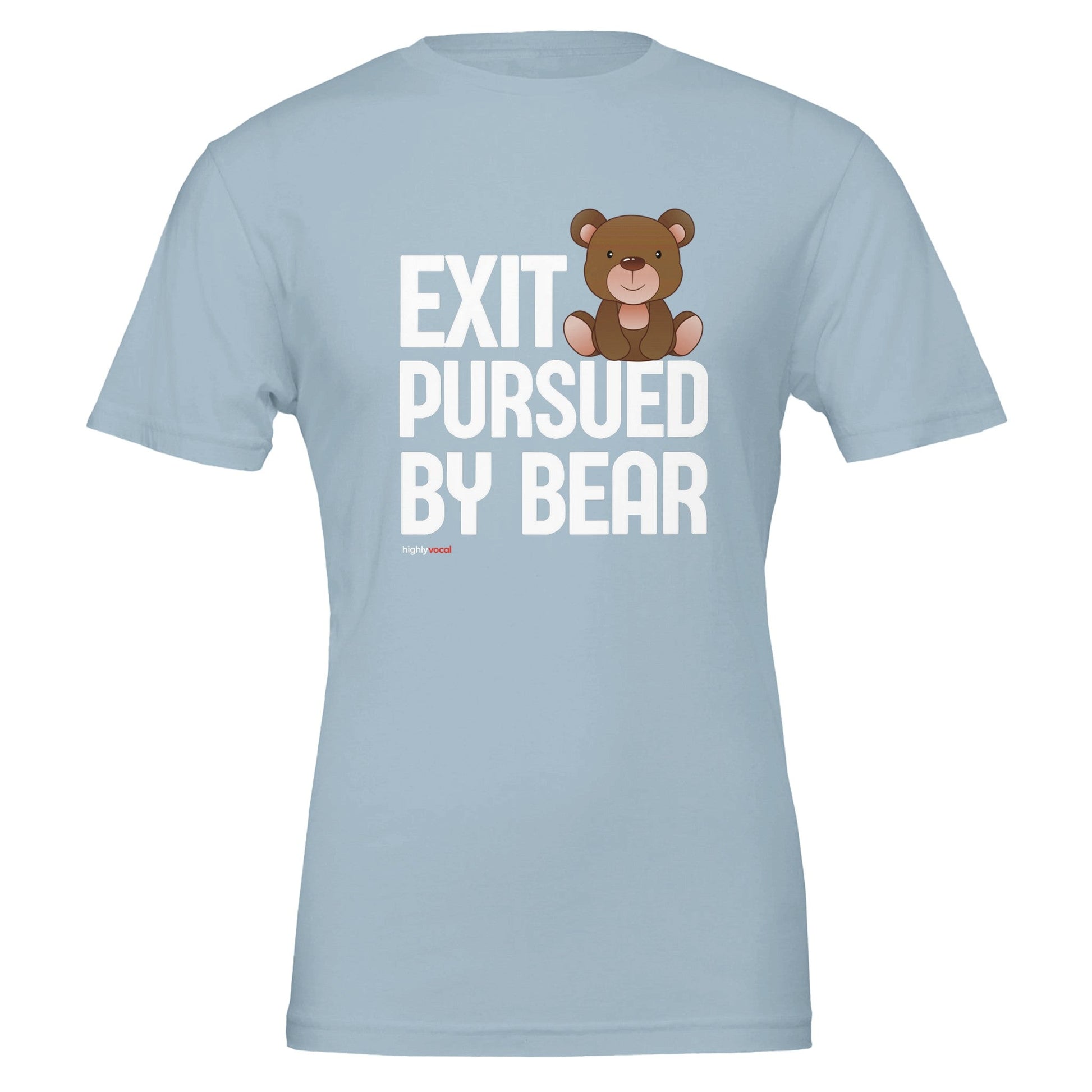 Shakespeare Exit Pursued By Bear T - Shirt for Theatre Lovers - Highly Vocal