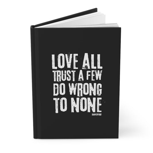 Shakespeare Love All Journal for Actors and Theatre Lovers - Highly Vocal