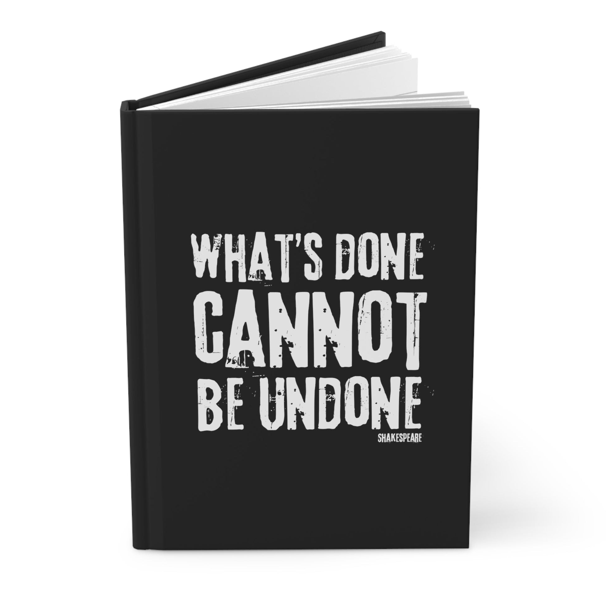 Shakespeare What's Done Journal for Actors and Theatre Lovers - Highly Vocal