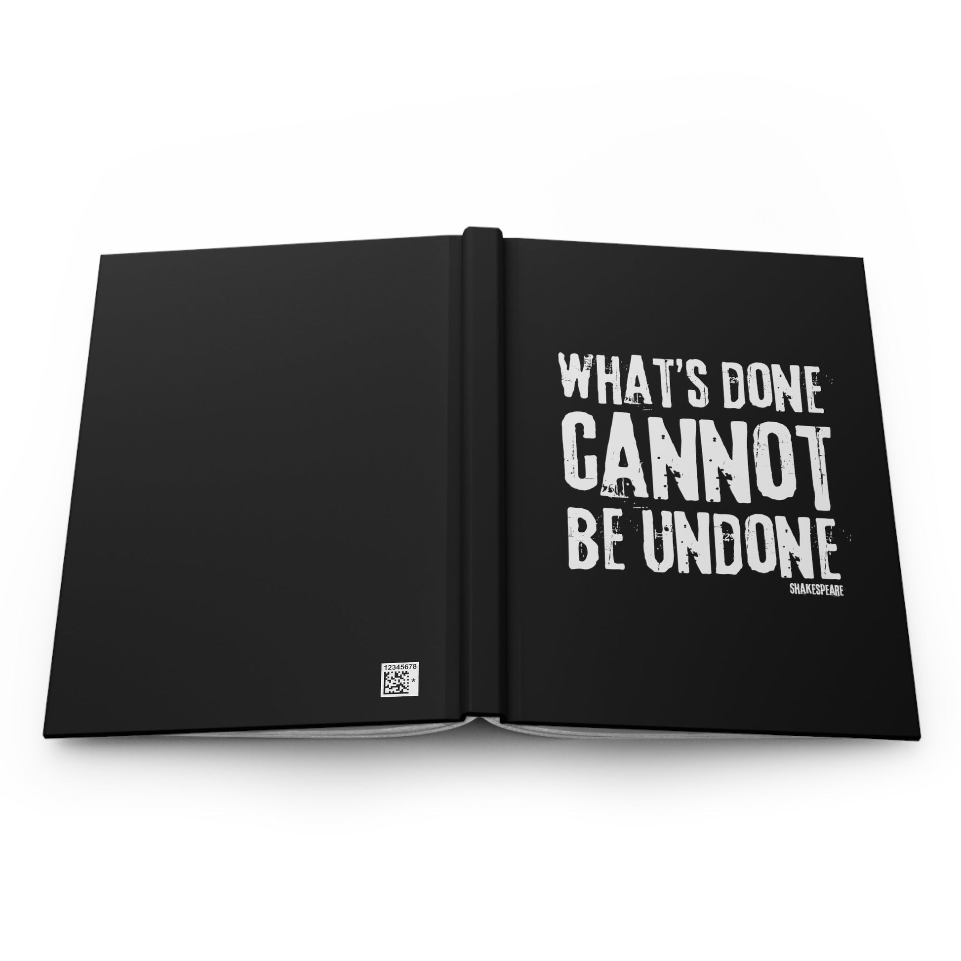 Shakespeare What's Done Journal for Actors and Theatre Lovers - Highly Vocal