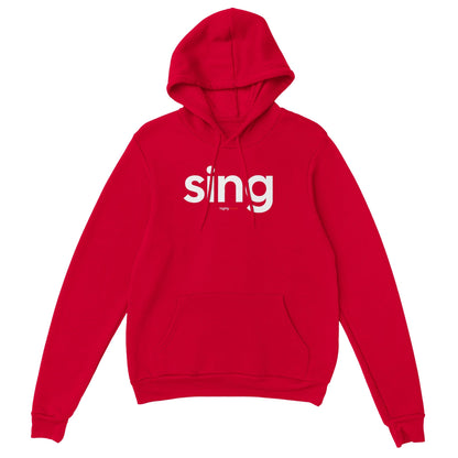 Sing Hoodie for Actors and Musical Theatre Lovers - Highly Vocal