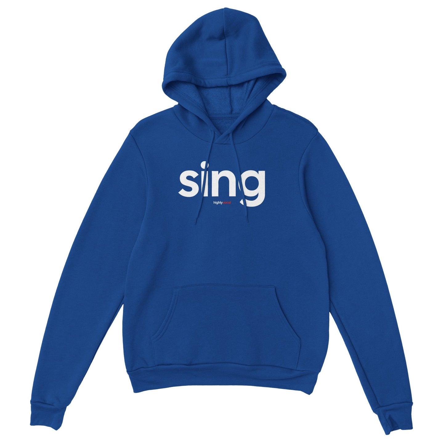 Sing Hoodie for Actors and Musical Theatre Lovers - Highly Vocal