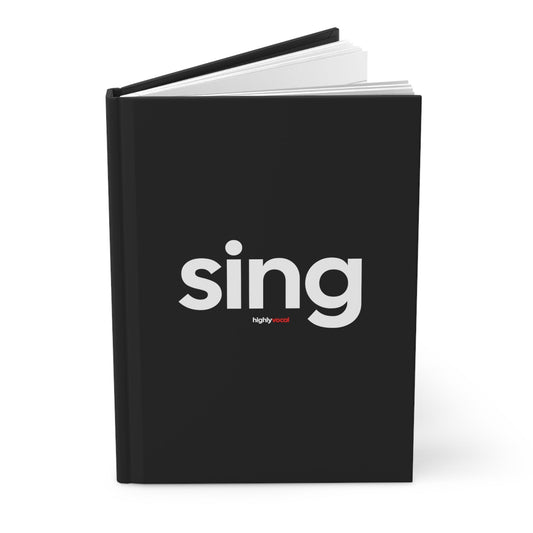 Sing Journal for Actors and Music Theatre Lovers - Highly Vocal