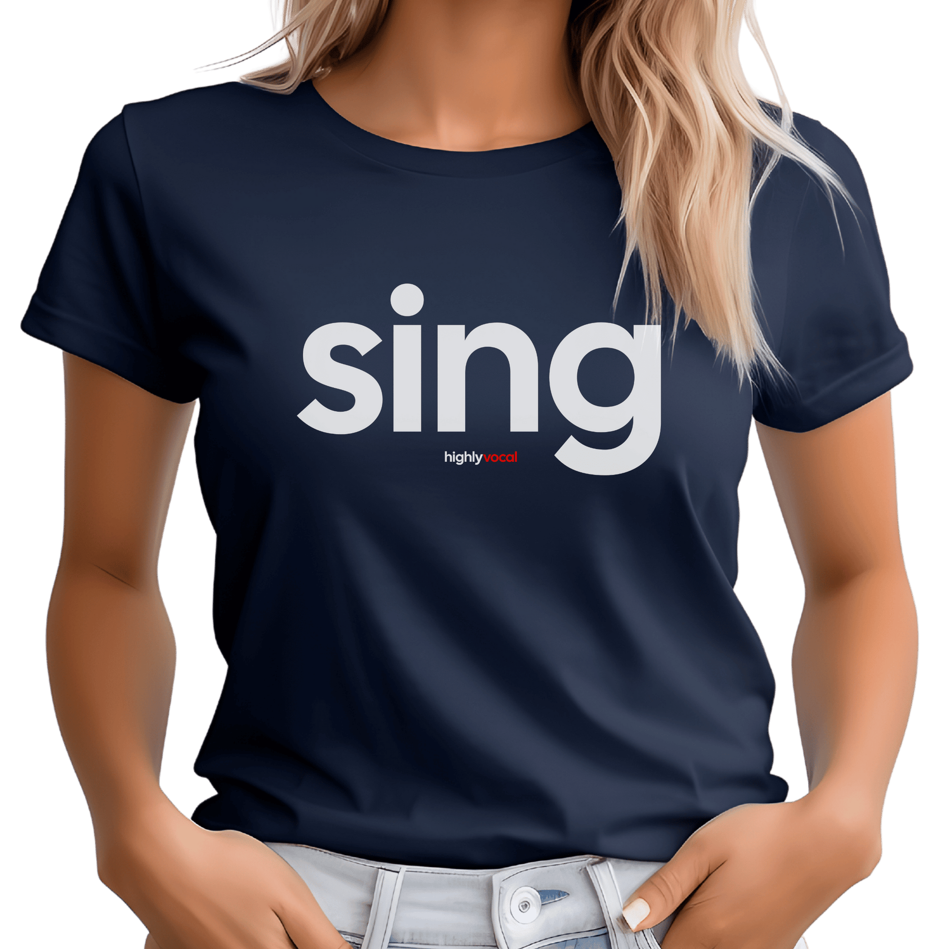 Sing T-Shirt - Print Material