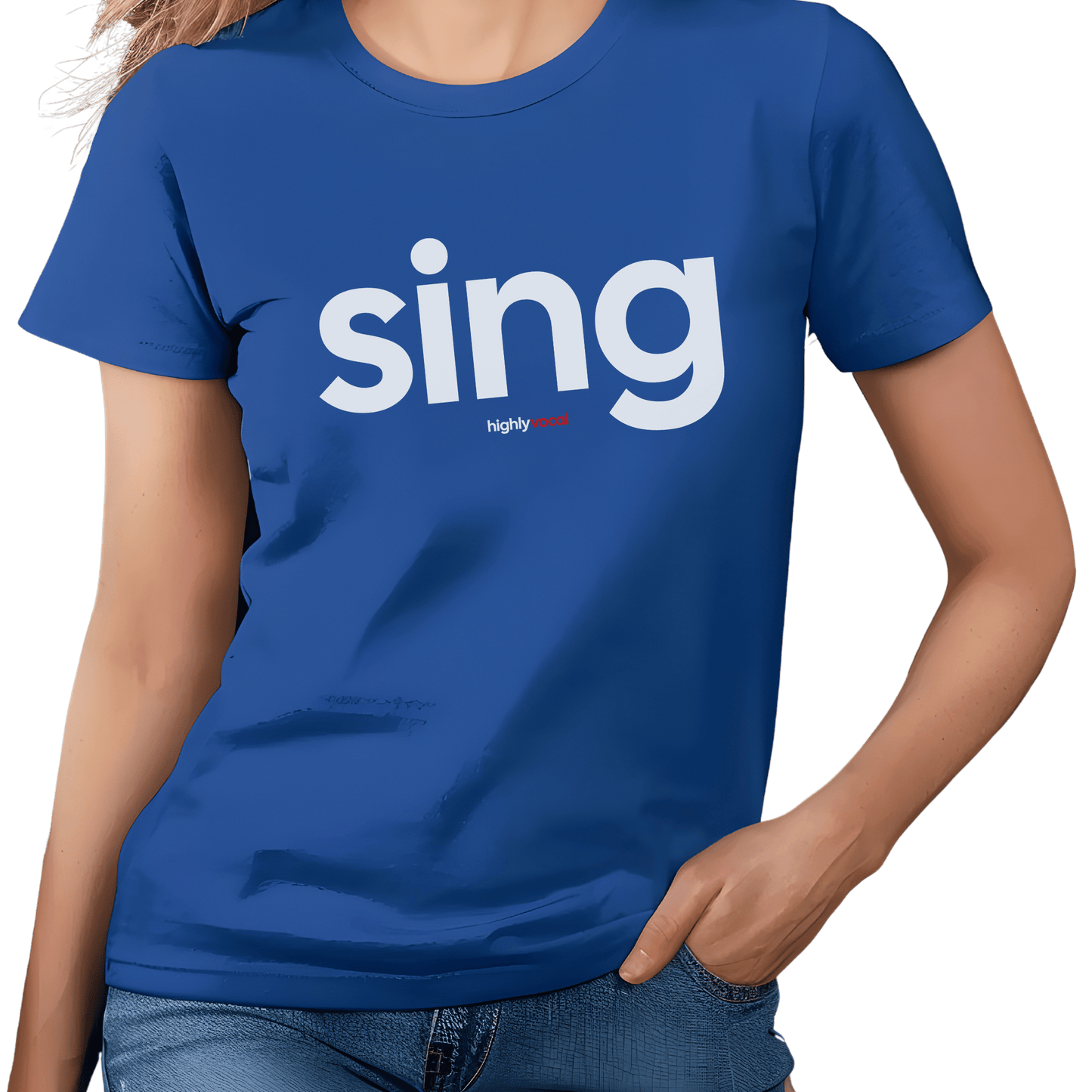 Sing T-Shirt - Print Material