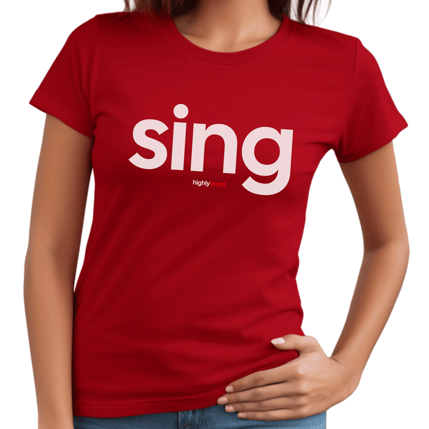 Sing T-Shirt - Print Material