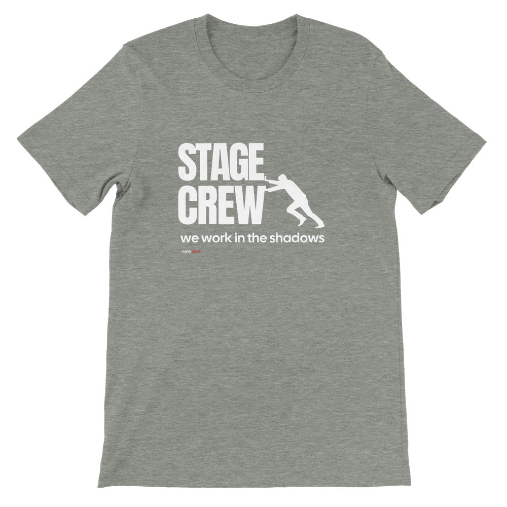 Stage Crew T-Shirt - Athletic Heather / S - Print Material