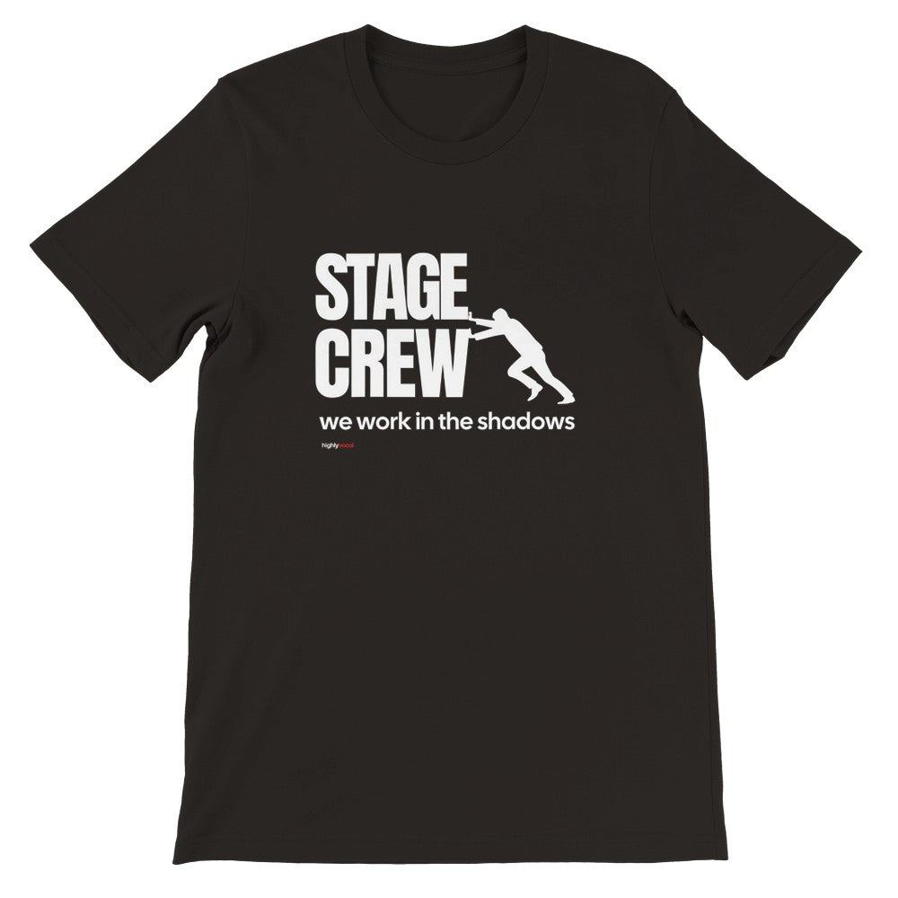 Stage Crew T-Shirt - Black / S - Print Material