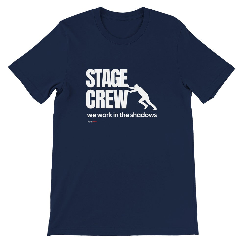 Stage Crew T-Shirt - Navy / S - Print Material