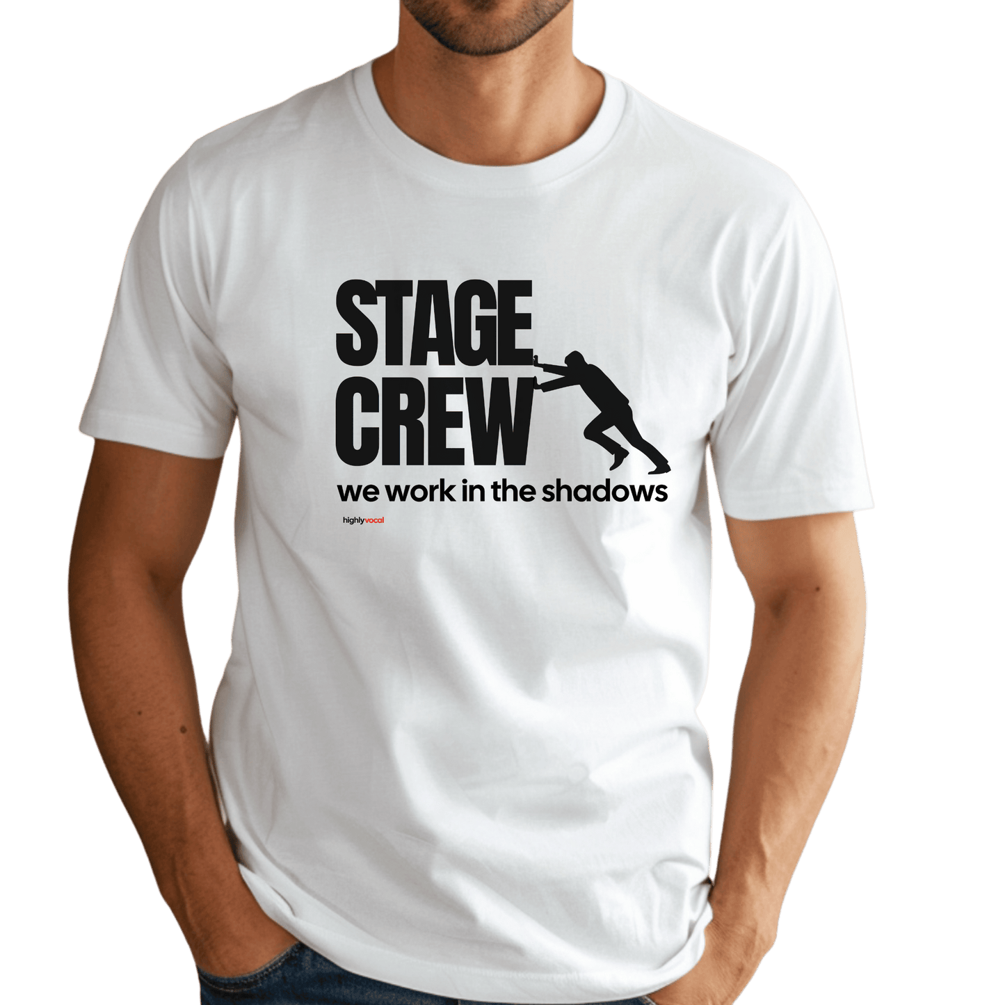 Stage Crew T-Shirt - Print Material