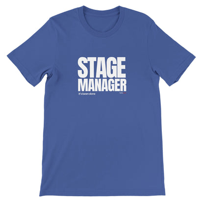 Stage Manager T-Shirt - Print Material