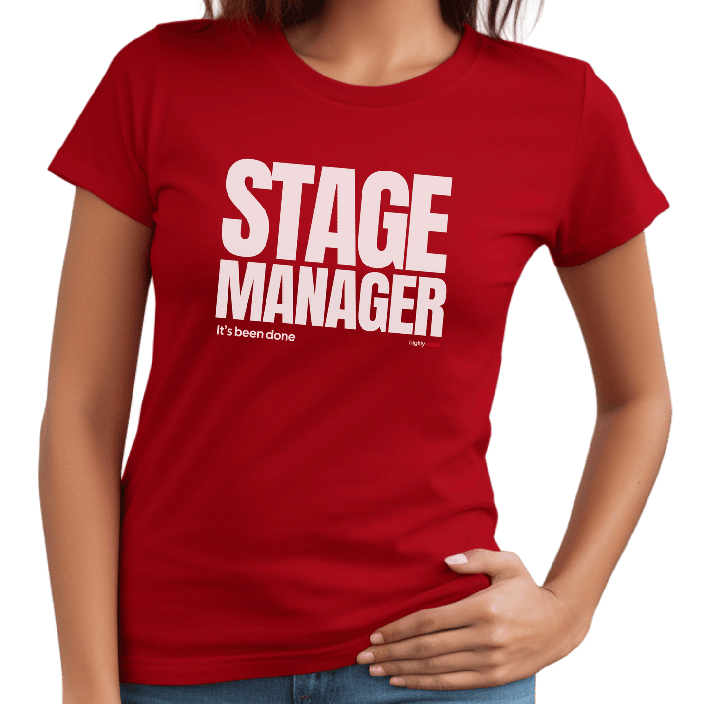 Stage Manager T-Shirt - Print Material