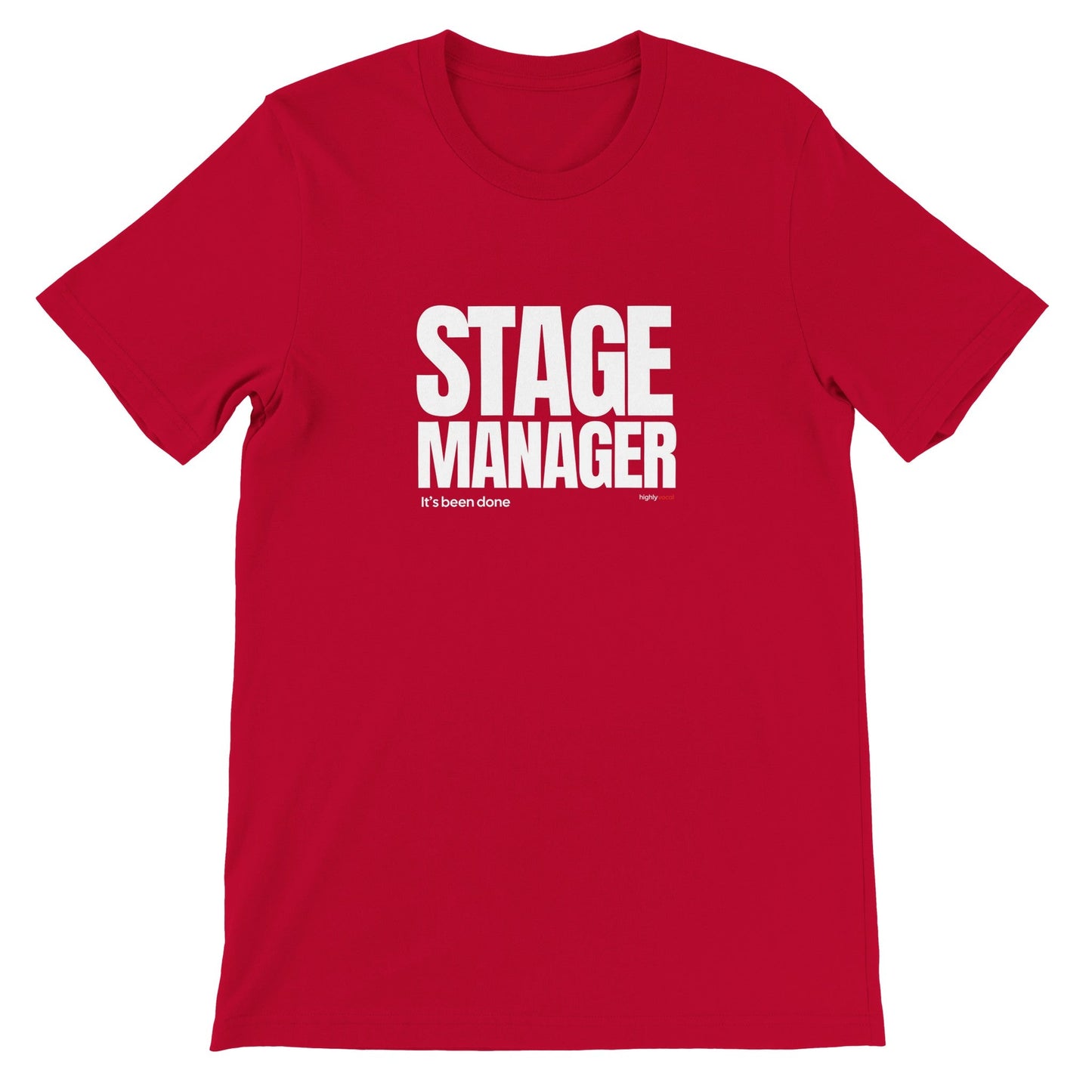 Stage Manager T-Shirt - Print Material