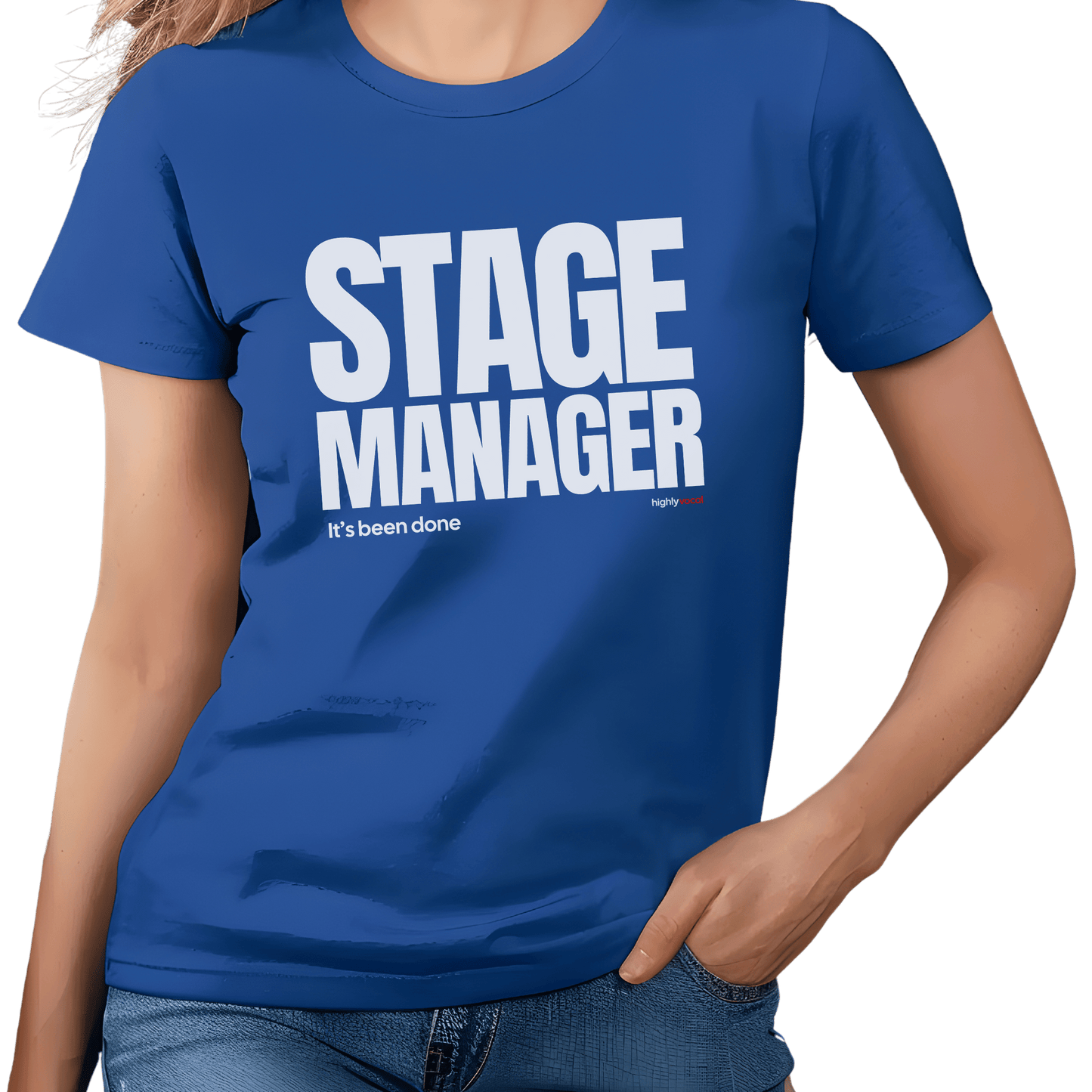 Stage Manager T-Shirt - Print Material