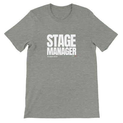 Stage Manager T-Shirt - Print Material