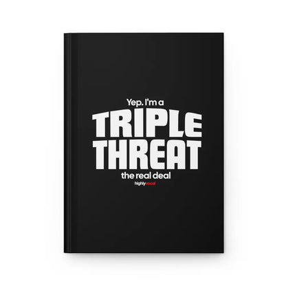 Triple Threat Journal - Black - Highly Vocal