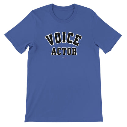 Varsity Style Voice Actor T-Shirt for Voiceovers - Highly Vocal