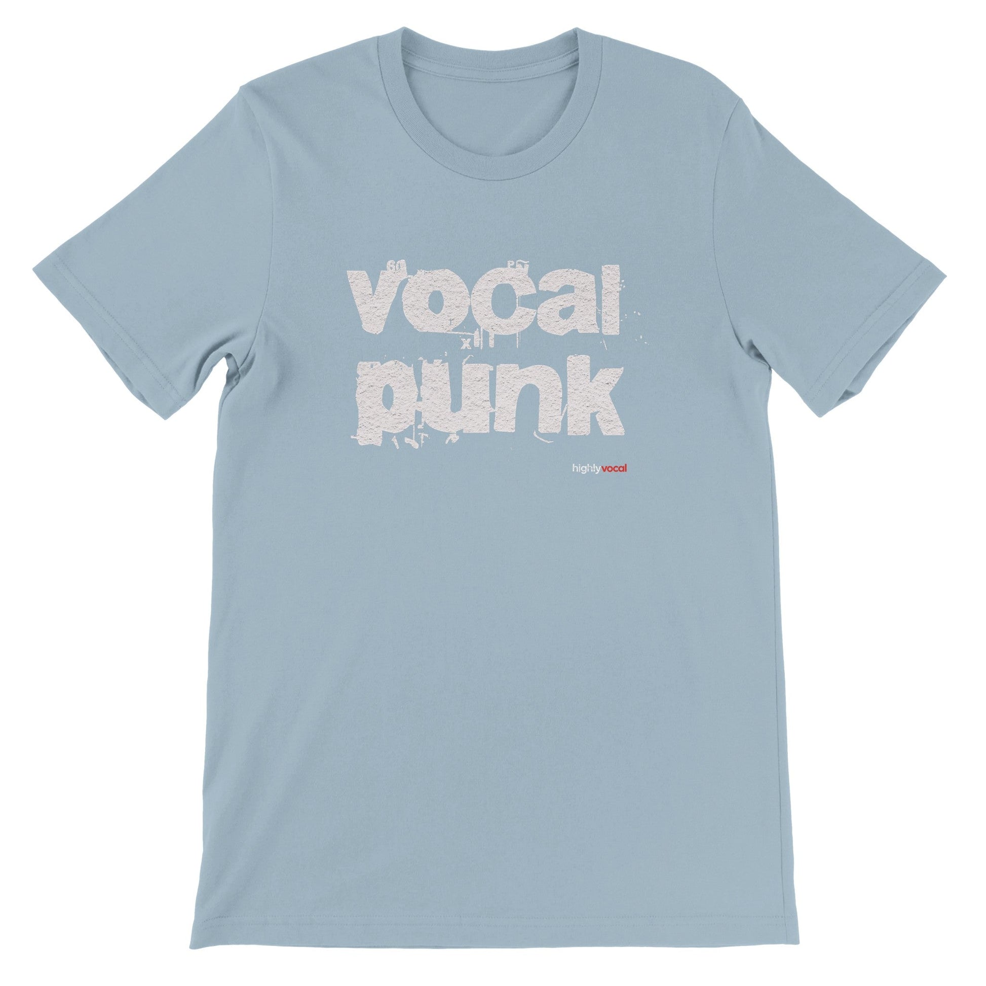 Vocal Punk T-Shirt for Voice Actors and Voiceovers - Highly Vocal