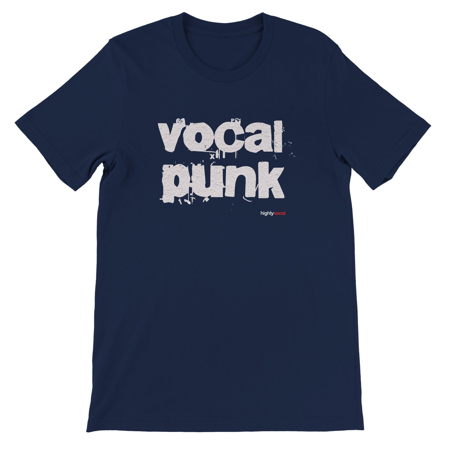 Vocal Punk T-Shirt for Voice Actors and Voiceovers - Highly Vocal