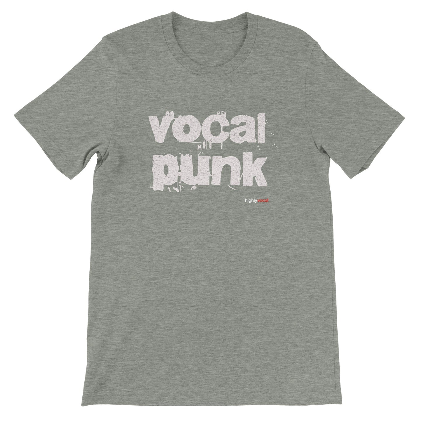 Vocal Punk T-Shirt for Voice Actors and Voiceovers - Highly Vocal