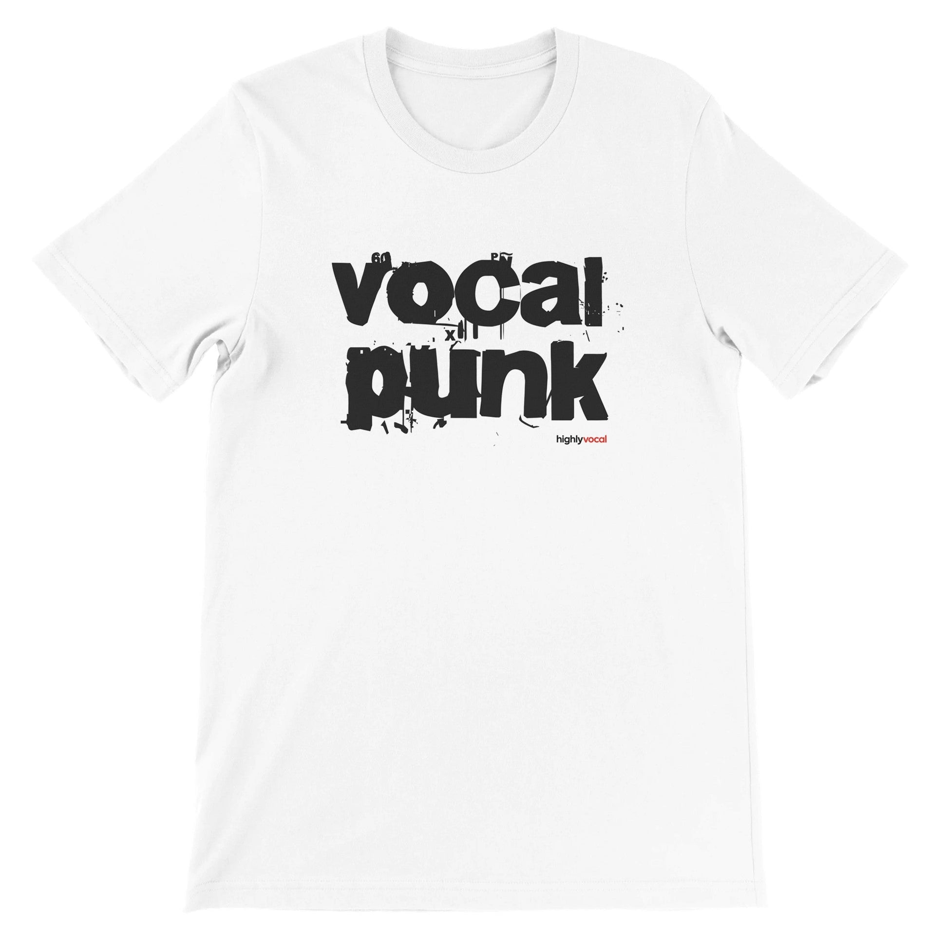 Vocal Punk T-Shirt for Voice Actors and Voiceovers - Highly Vocal