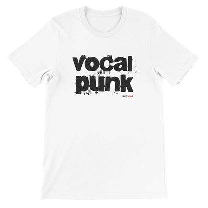 Vocal Punk T-Shirt for Voice Actors and Voiceovers - Highly Vocal