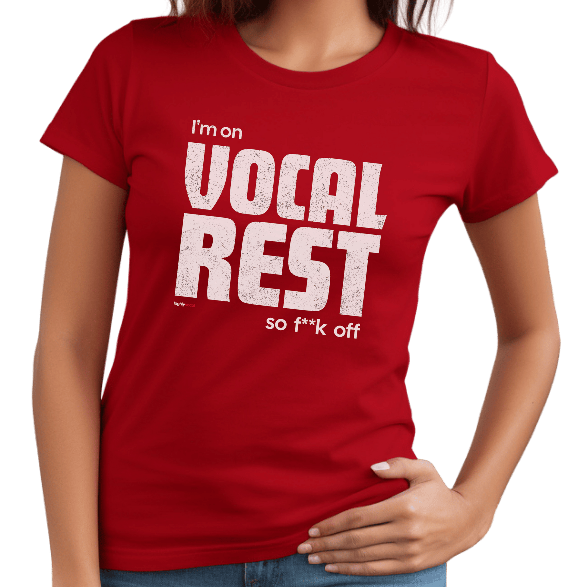 Vocal Rest T-Shirt T-Shirt - Print Material