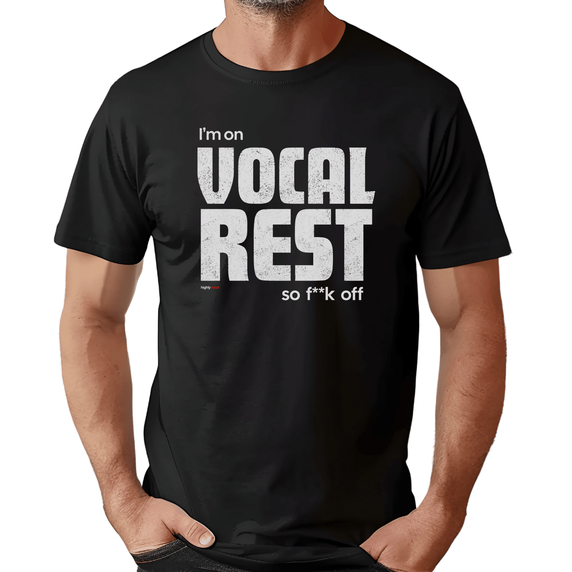 Vocal Rest T-Shirt T-Shirt - Print Material