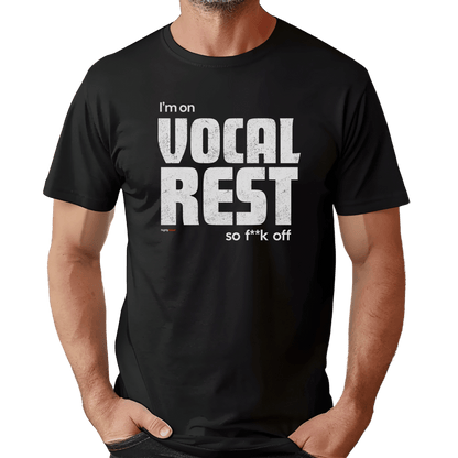 Vocal Rest T-Shirt T-Shirt - Print Material