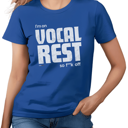 Vocal Rest T-Shirt T-Shirt - Print Material