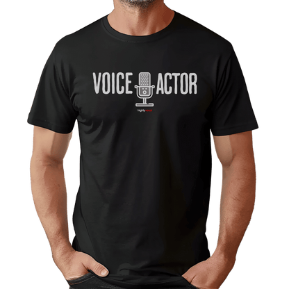 Voice Actor Mic T-Shirt