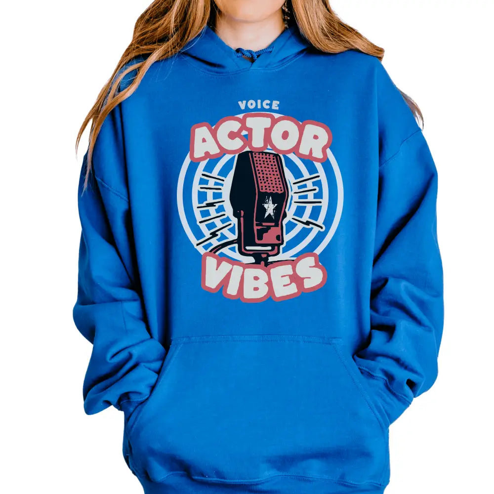 Voice Actor Vibes Hoodie - Highly Vocal