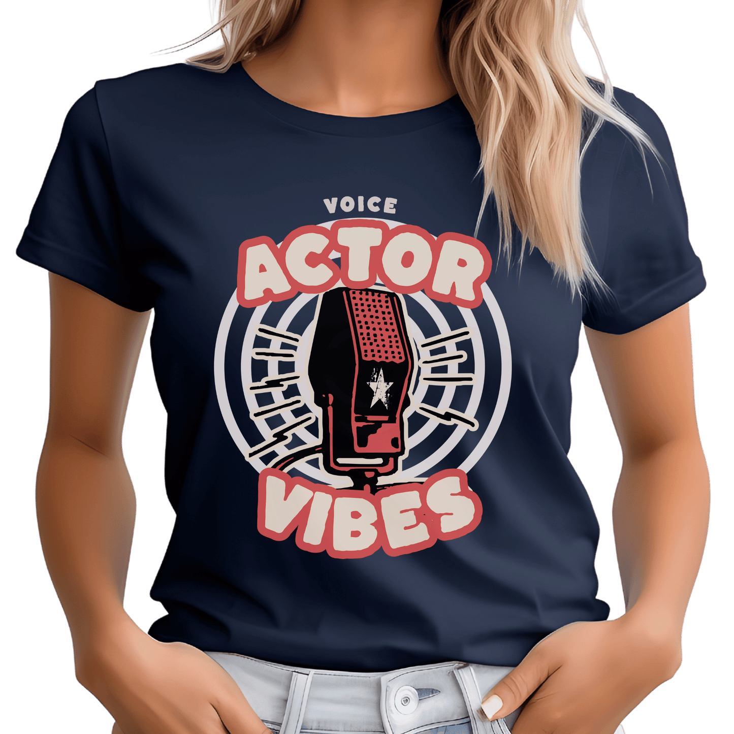 Voice Actor Vibes T-Shirt