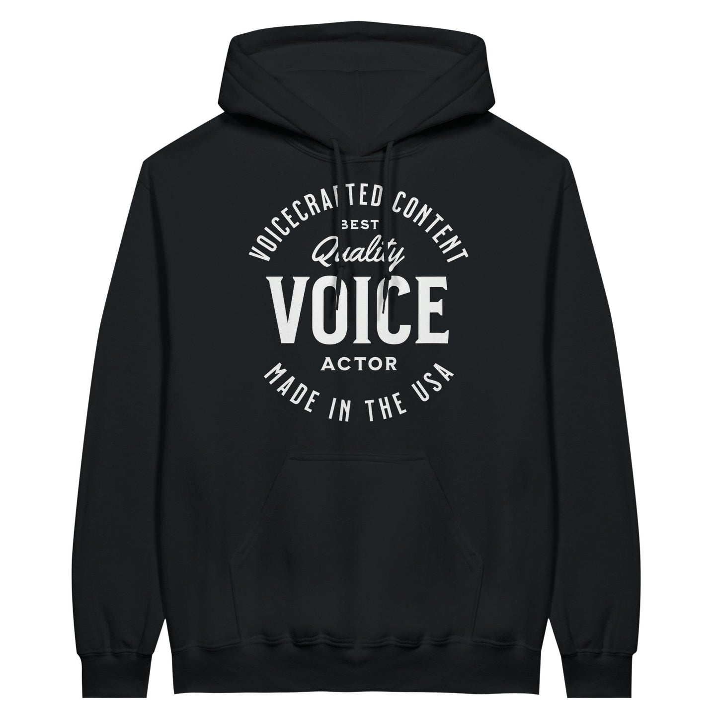 Voicecrafted Hoodie for Voice Actors and Voiceovers - Highly Vocal