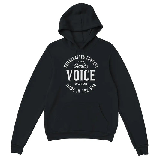 Voicecrafted Hoodie for Voice Actors and Voiceovers - Highly Vocal