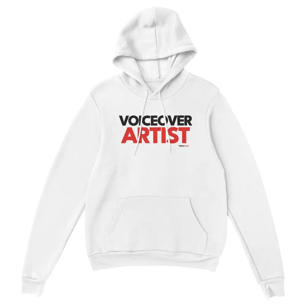 Voiceover Artist Hoodie for Voice Actors and Voiceovers - Highly Vocal