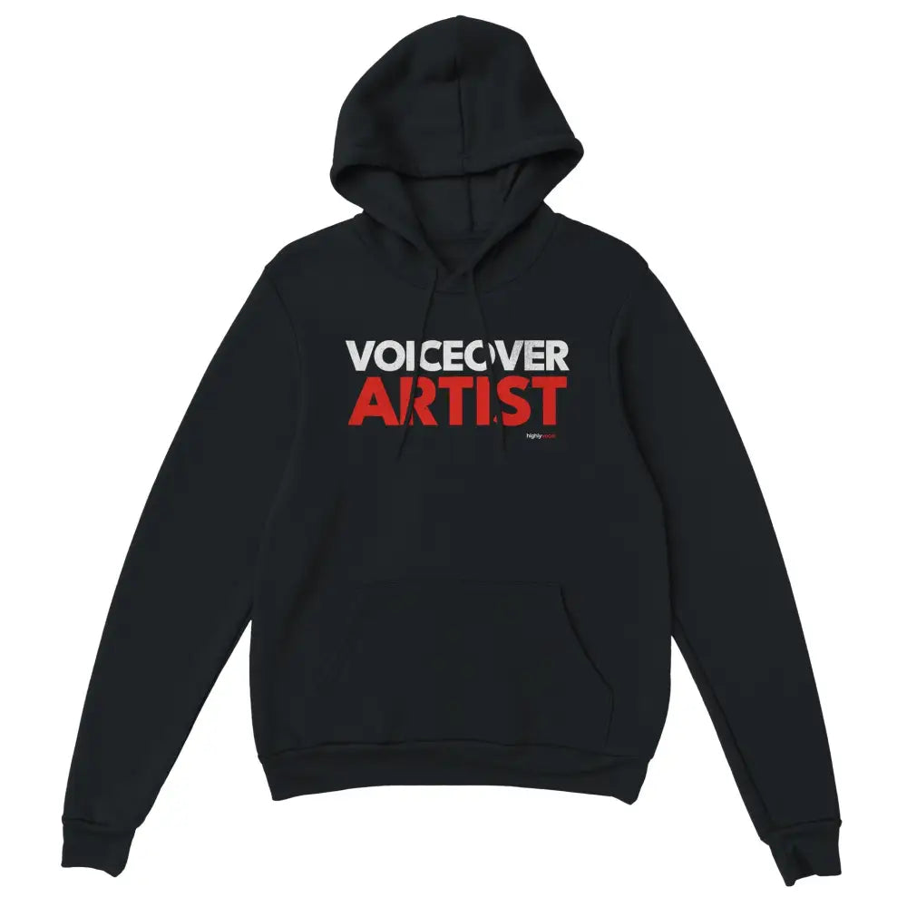 Voiceover Artist Hoodie for Voice Actors and Voiceovers - Highly Vocal