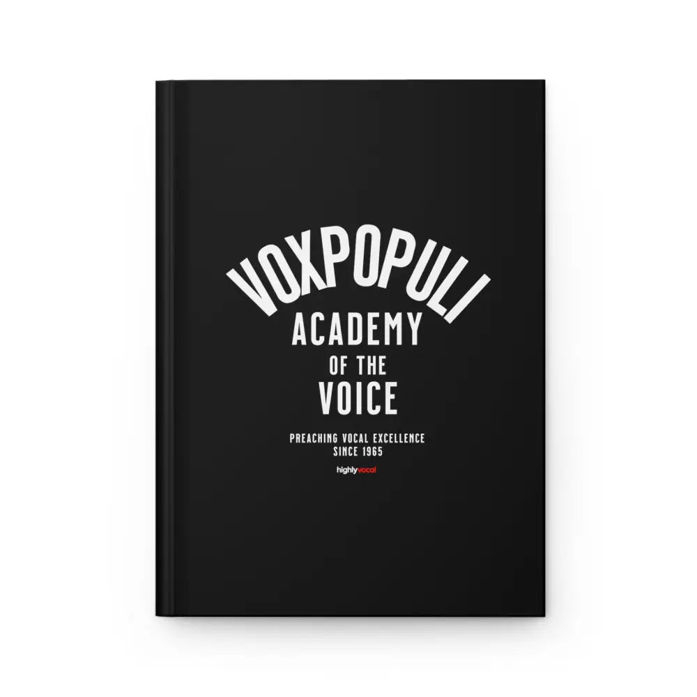 Voxpopuli Journal - Black - Highly Vocal